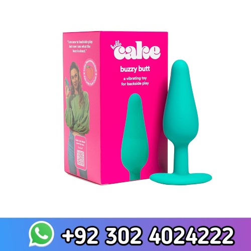 Hello Cake Buzzy Butt Vibrating Anal Plug In Pakistan | Shop Now
